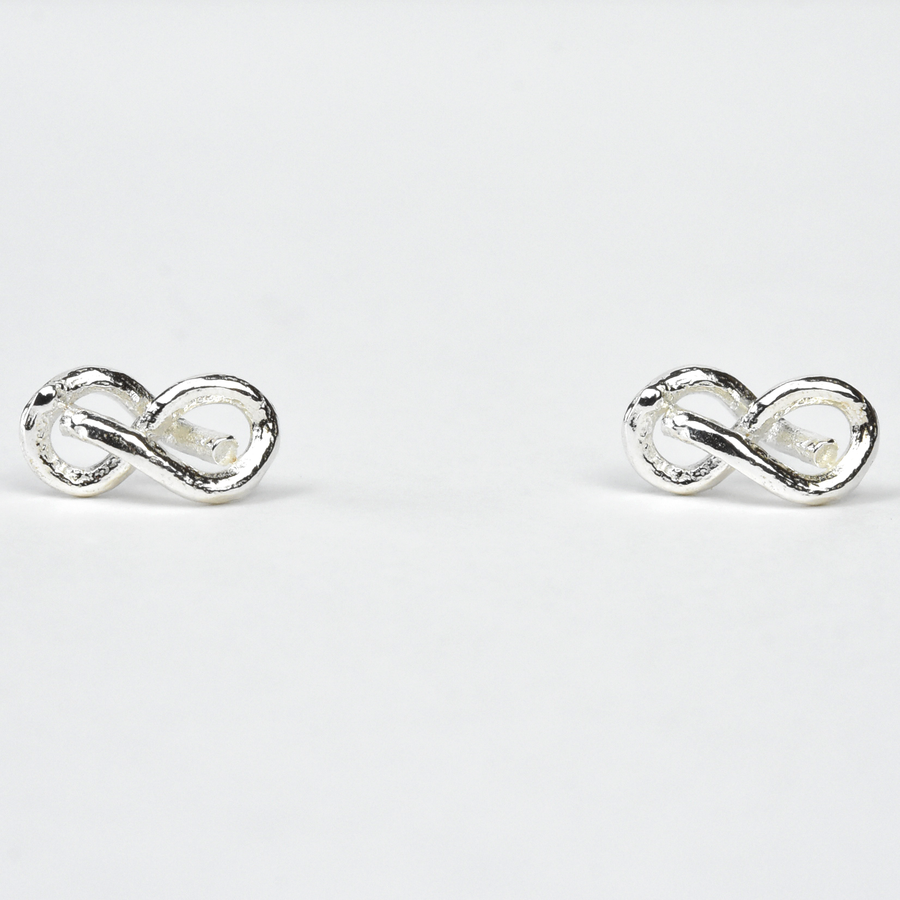 Infinity Knot Studs - Goldmakers Fine Jewelry