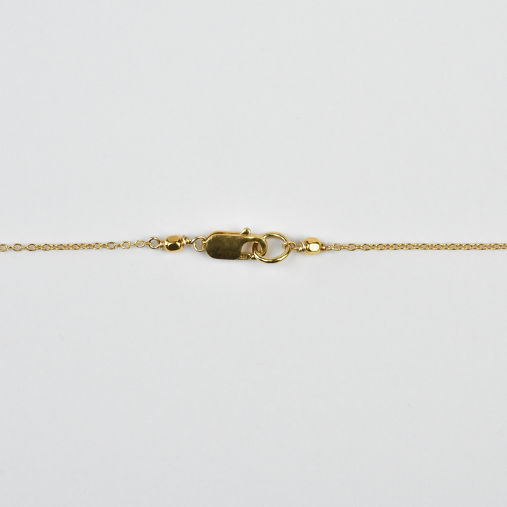 Mini Teardrop Solitaire Necklace - Goldmakers Fine Jewelry