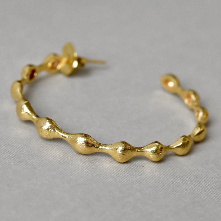 Molasses Hoops in Gold - Goldmakers Fine Jewelry