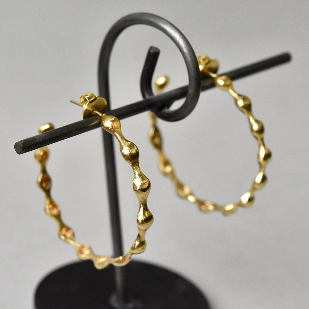 Molasses Hoops in Gold - Goldmakers Fine Jewelry