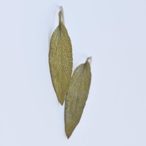 Sage French Ear Wire Earrings - Goldmakers Fine Jewelry