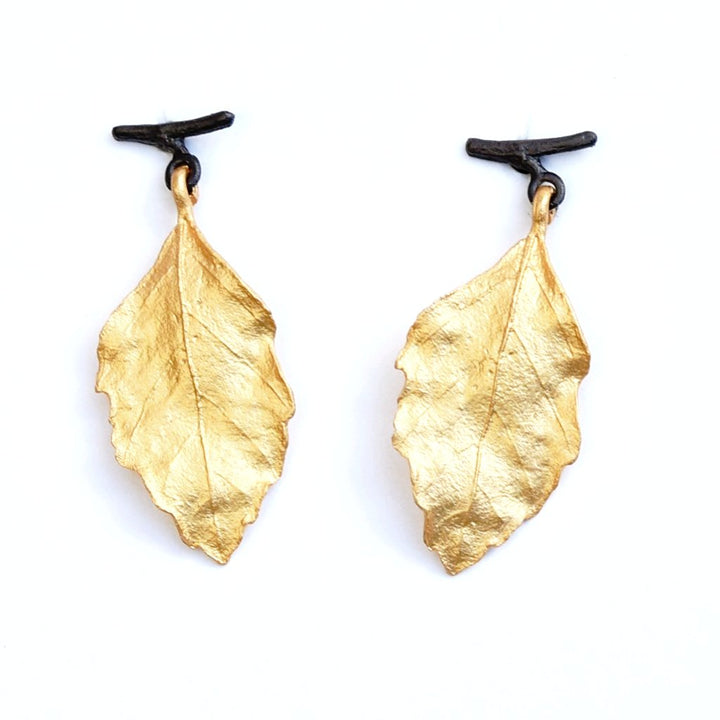 Autumn Birch Post Earrings - Goldmakers Fine Jewelry