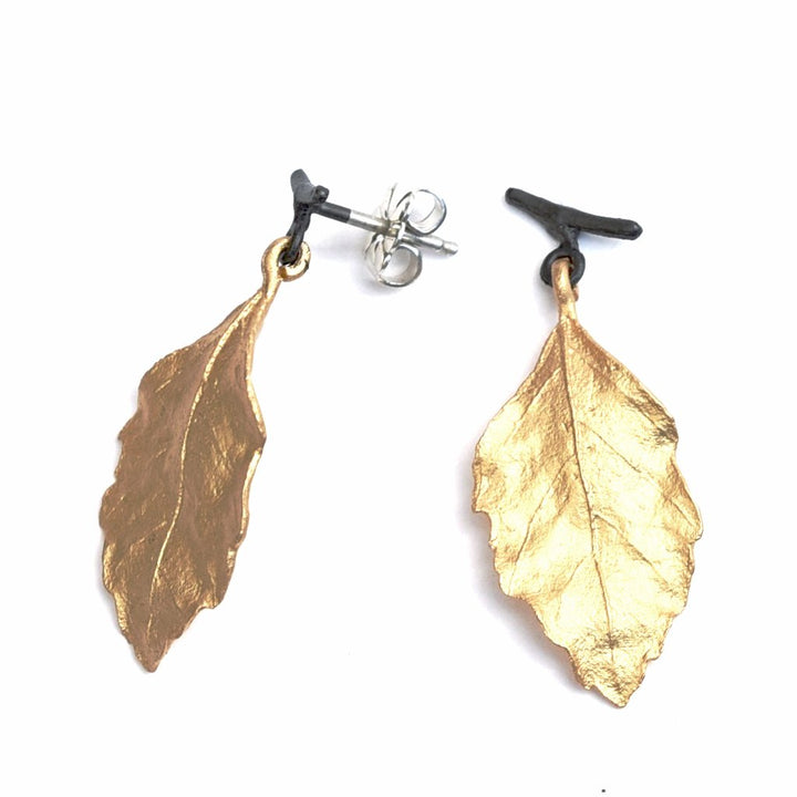 Autumn Birch Post Earrings - Goldmakers Fine Jewelry