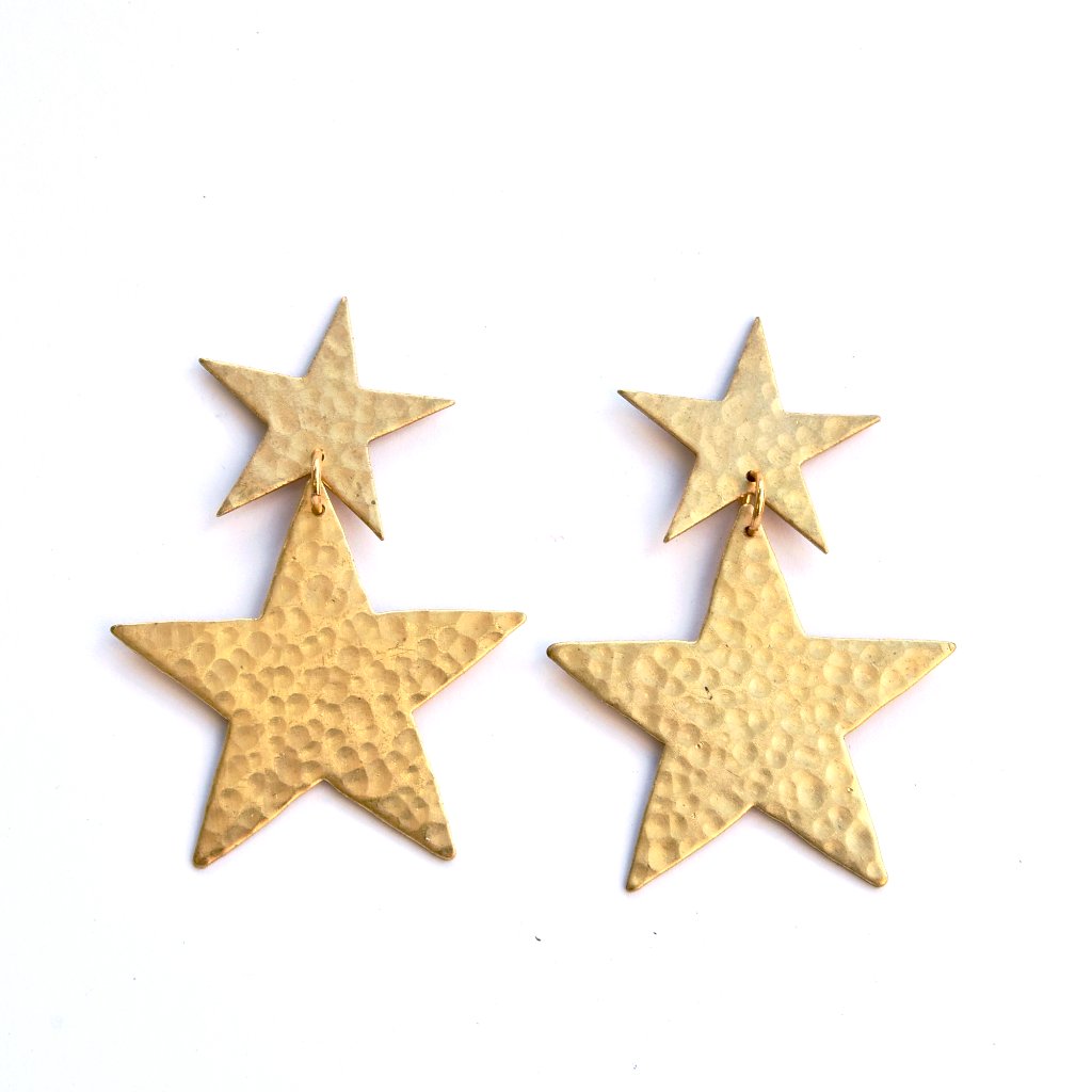 Shooting Star Earrings - Goldmakers Fine Jewelry