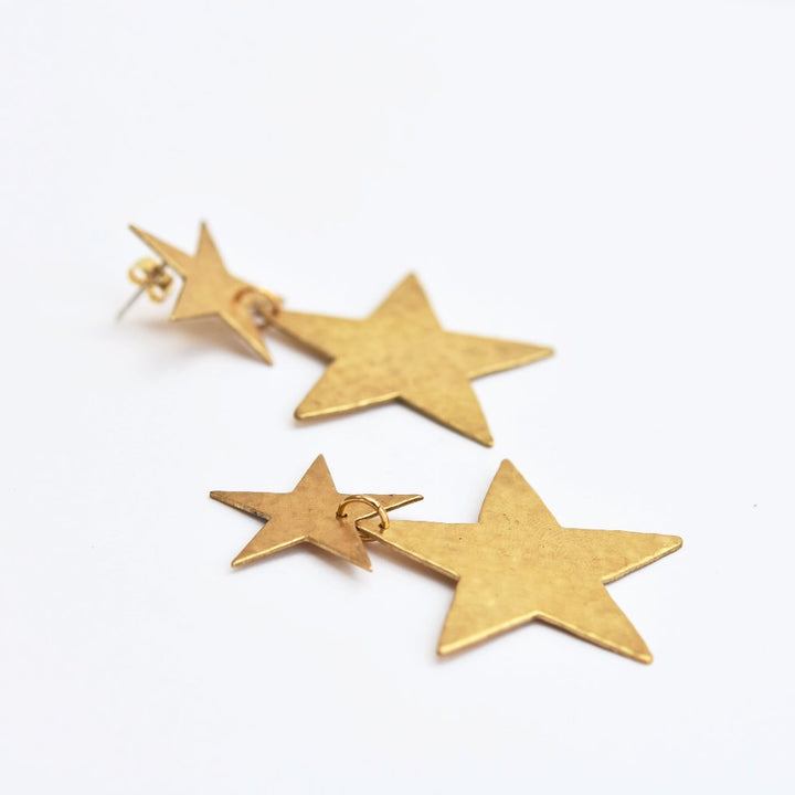Shooting Star Earrings - Goldmakers Fine Jewelry