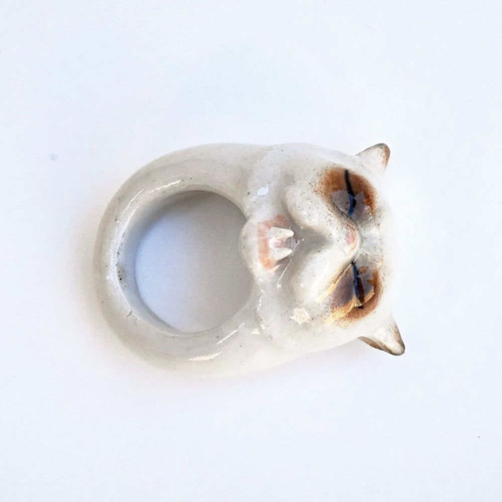 Siamese Cat Ring - Goldmakers Fine Jewelry