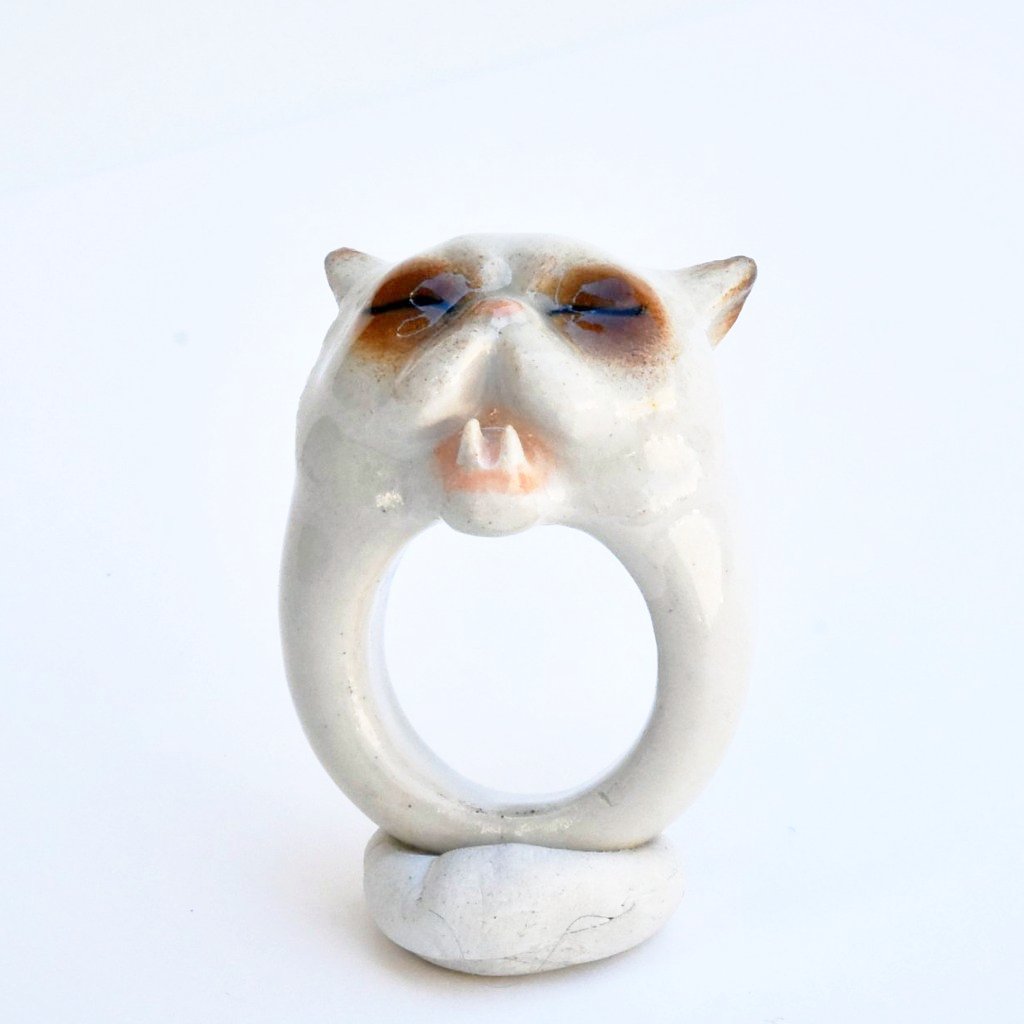 Siamese Cat Ring - Goldmakers Fine Jewelry