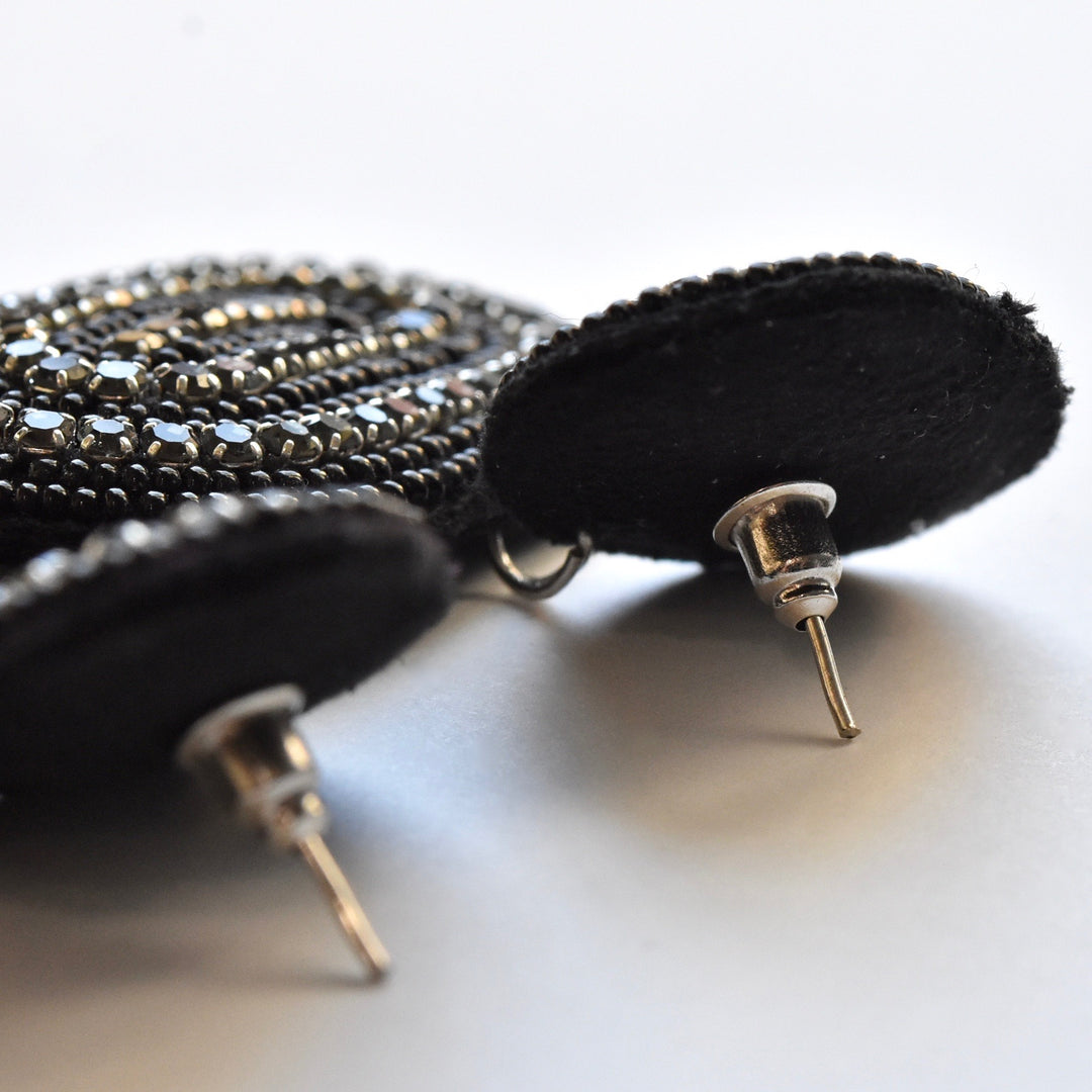 Black Beauty Earrings - Goldmakers Fine Jewelry