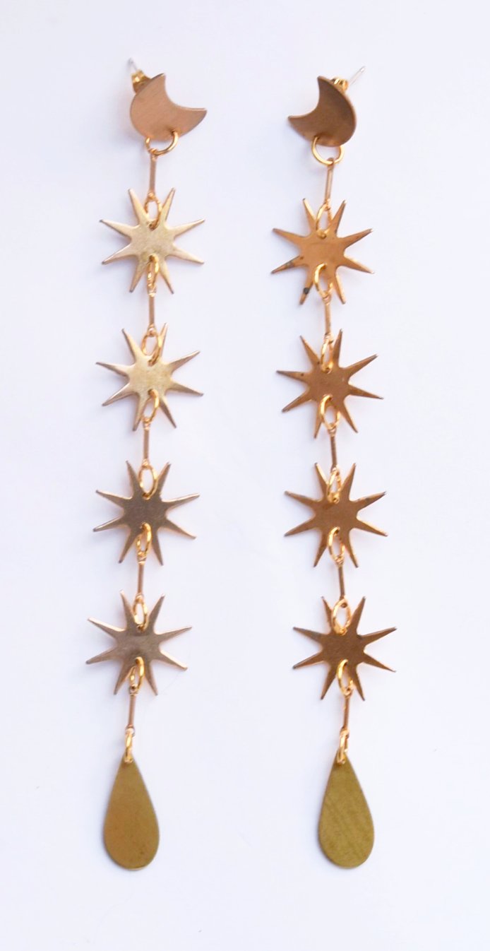 Stardew Earrings - Goldmakers Fine Jewelry
