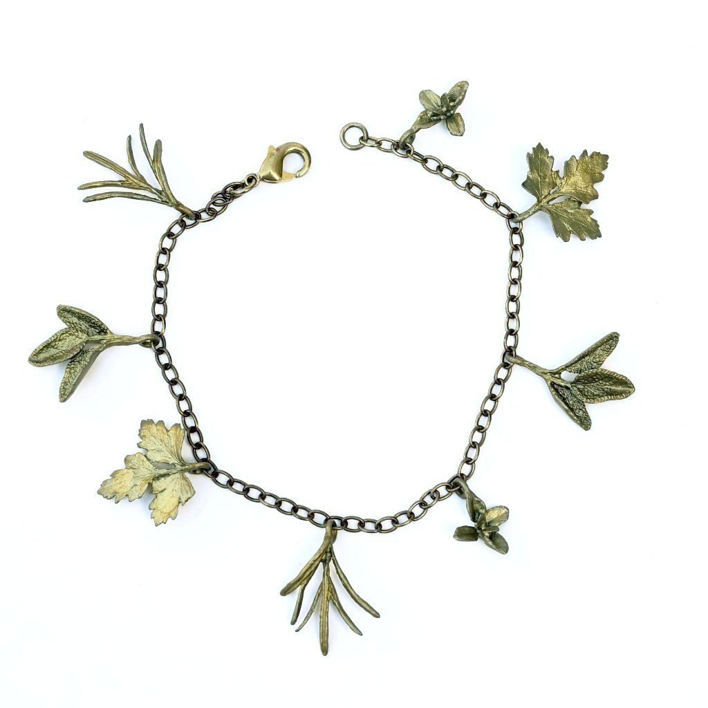 Petite Herb Bracelet - Goldmakers Fine Jewelry