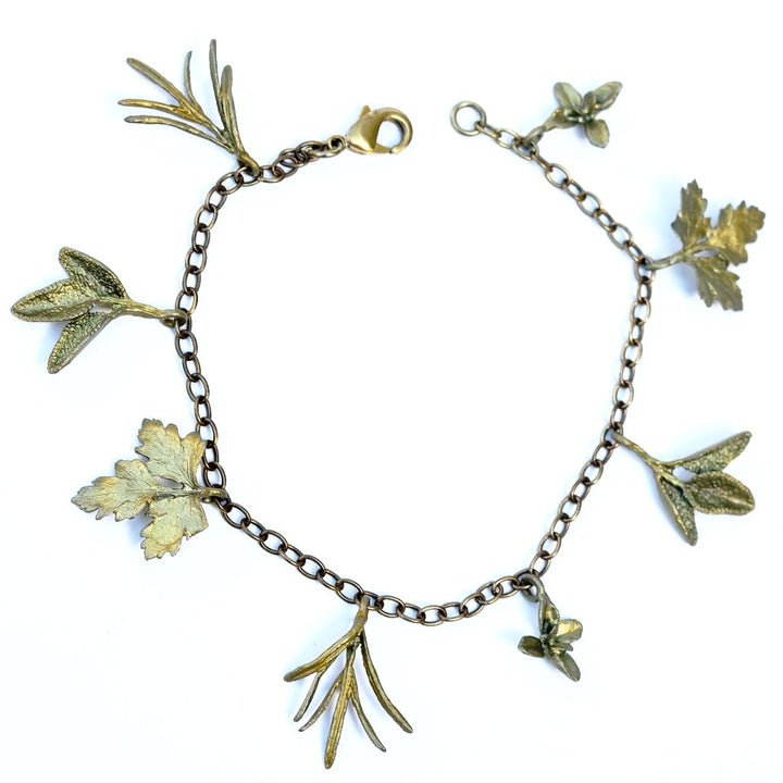 Petite Herb Bracelet - Goldmakers Fine Jewelry
