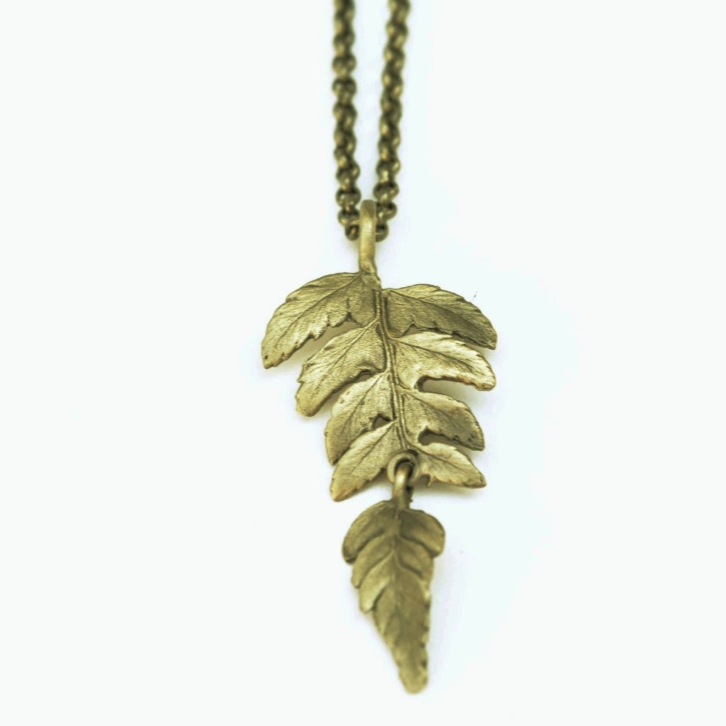Fern Necklace - Goldmakers Fine Jewelry