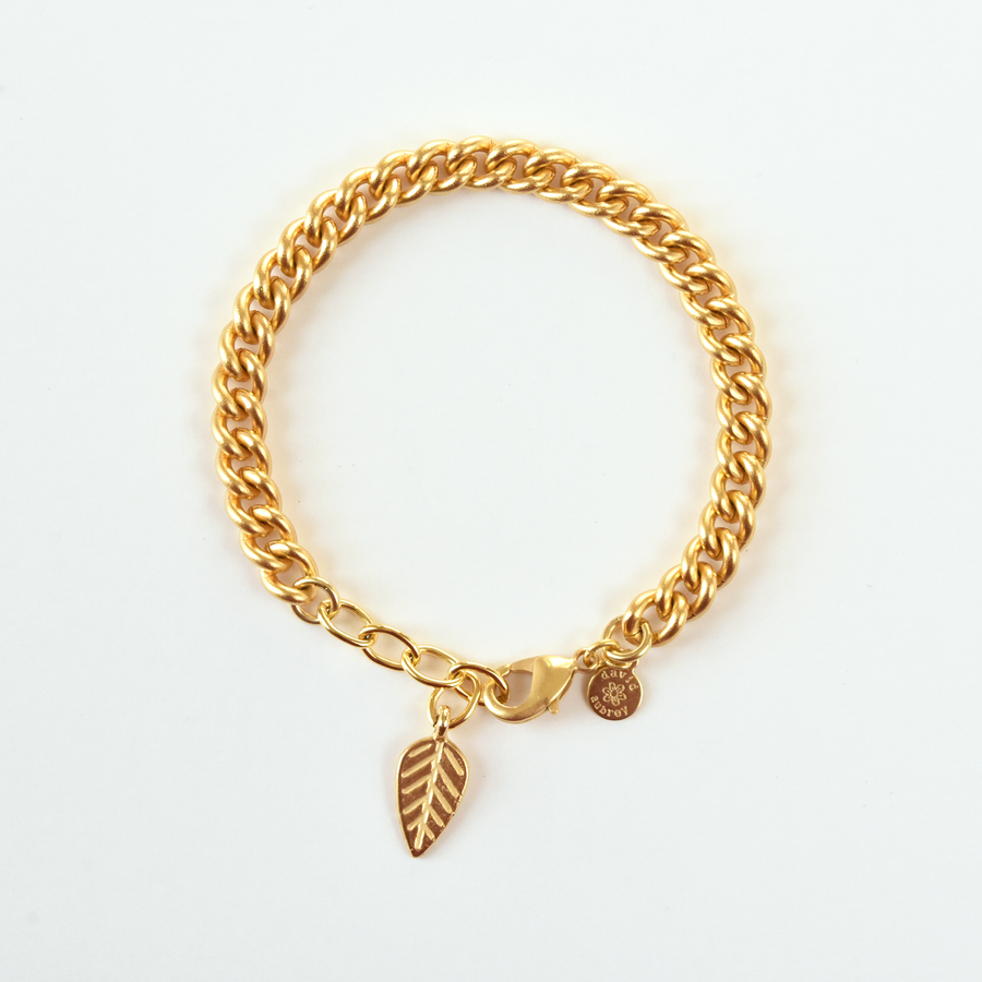 Small Curb-link Bracelet - Goldmakers Fine Jewelry