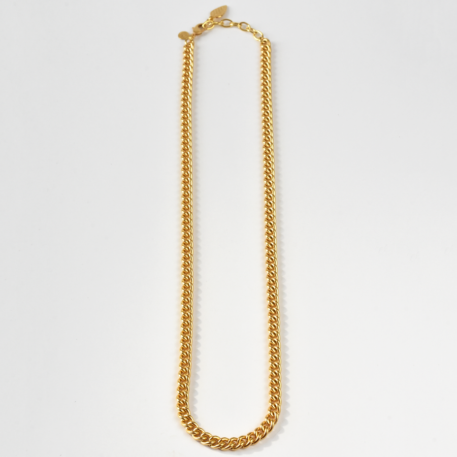 Long Curb-link Chain Necklace - Goldmakers Fine Jewelry