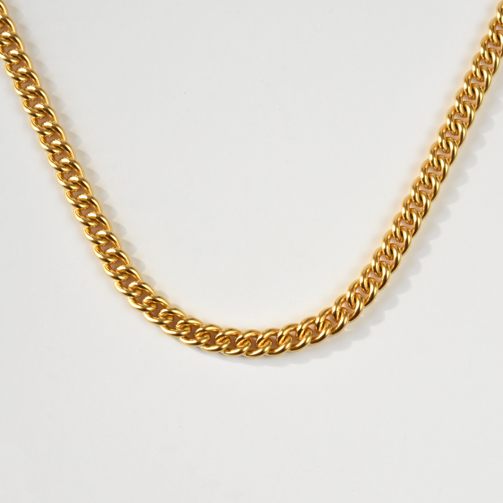 Long Curb-link Chain Necklace - Goldmakers Fine Jewelry