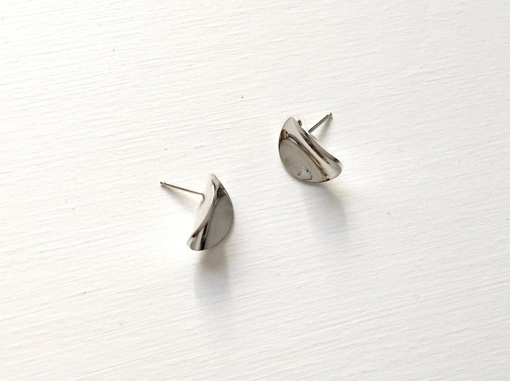 Concave Earrings - Goldmakers Fine Jewelry