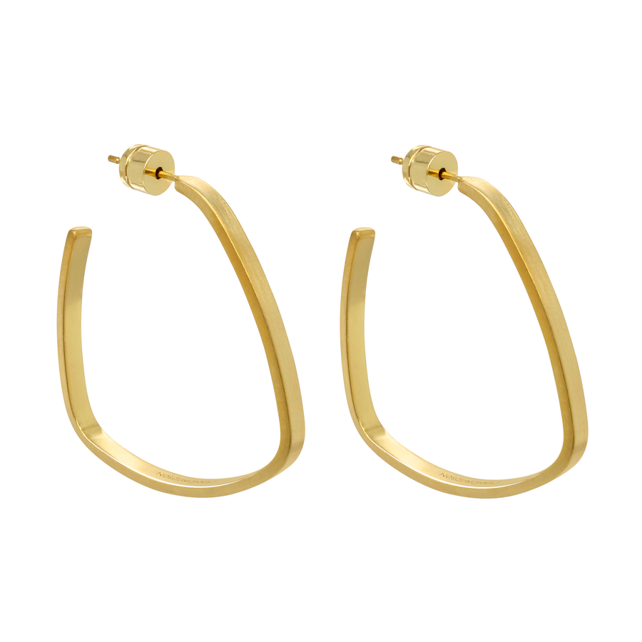 Small Square Hoops - Goldmakers Fine Jewelry