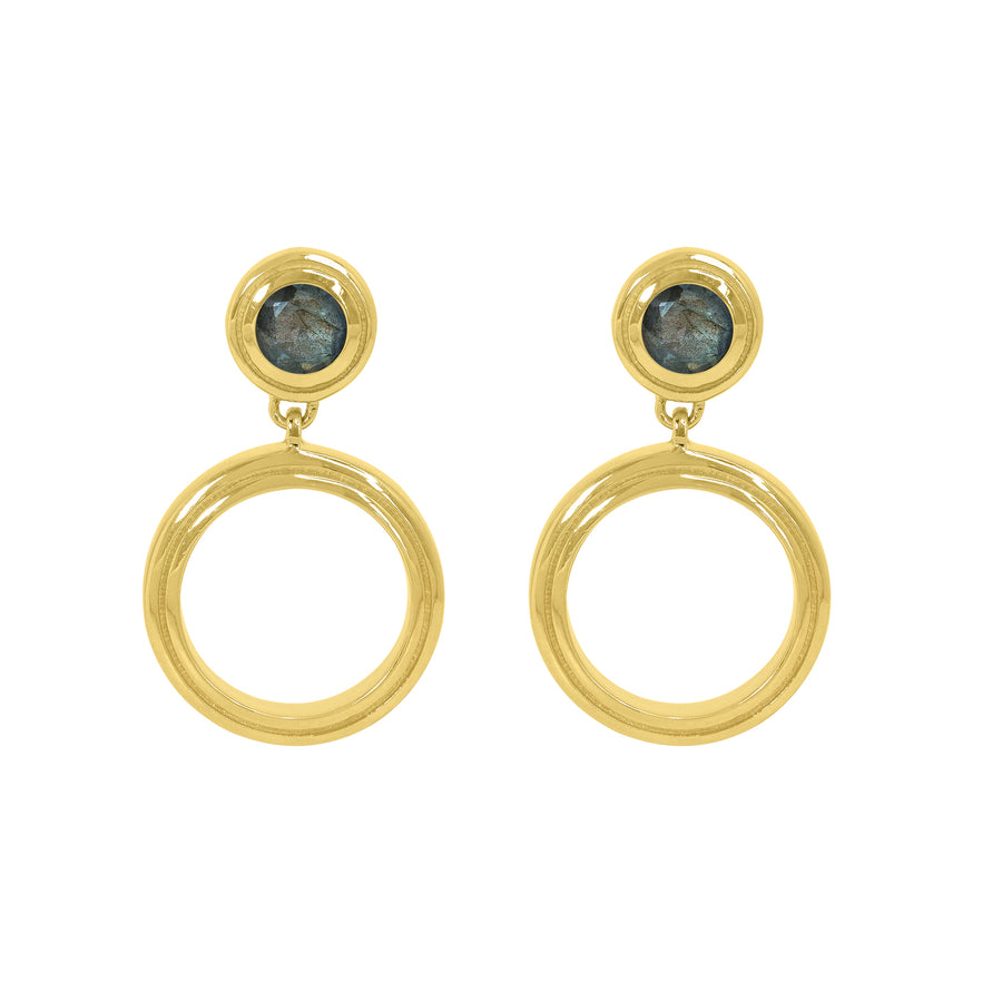 Signet Drop Earrings - Goldmakers Fine Jewelry