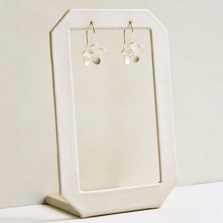 Apple Blossom Wire Drop Earrings - Goldmakers Fine Jewelry