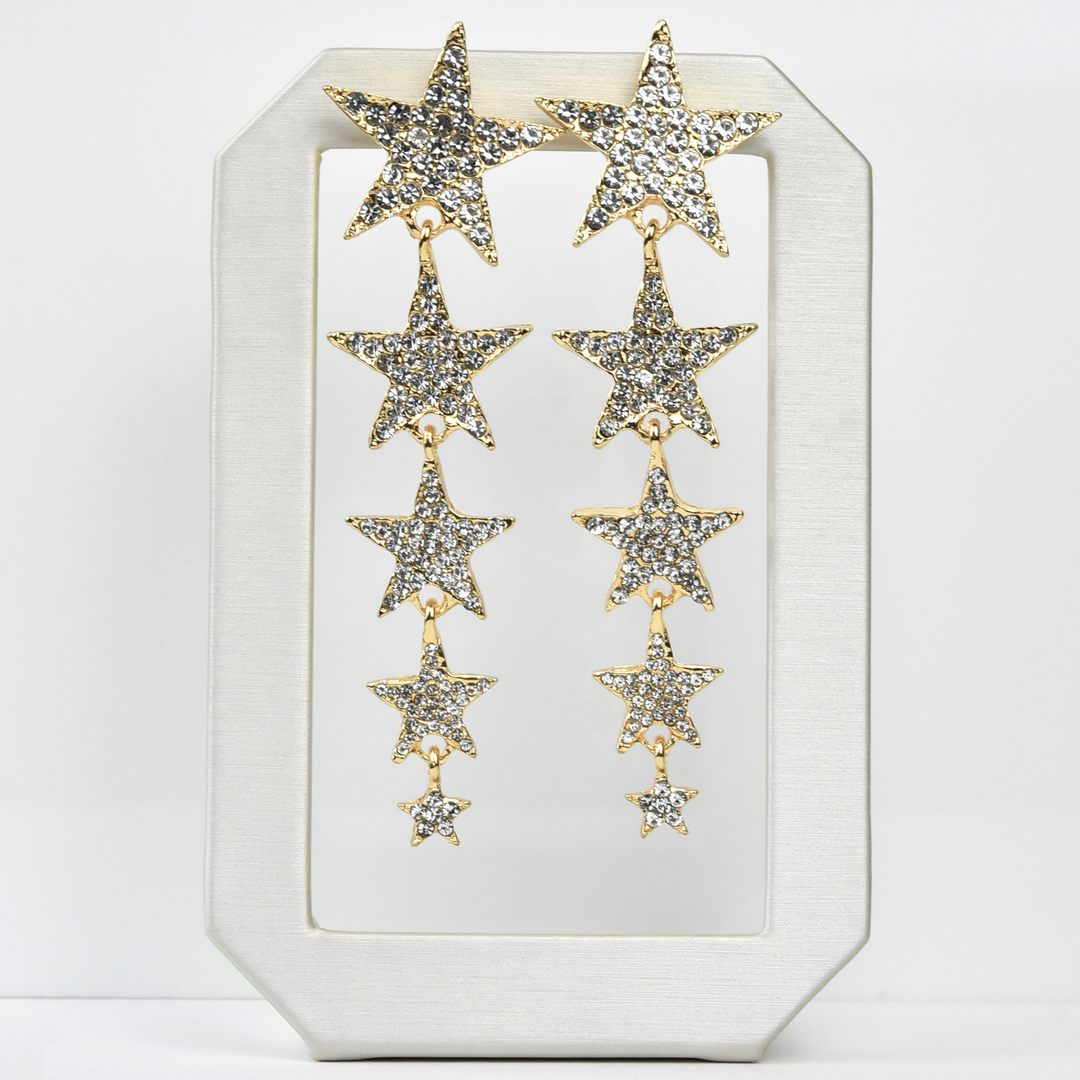 All Star Earrings - Goldmakers Fine Jewelry
