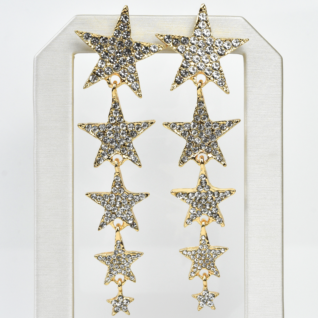 All Star Earrings - Goldmakers Fine Jewelry