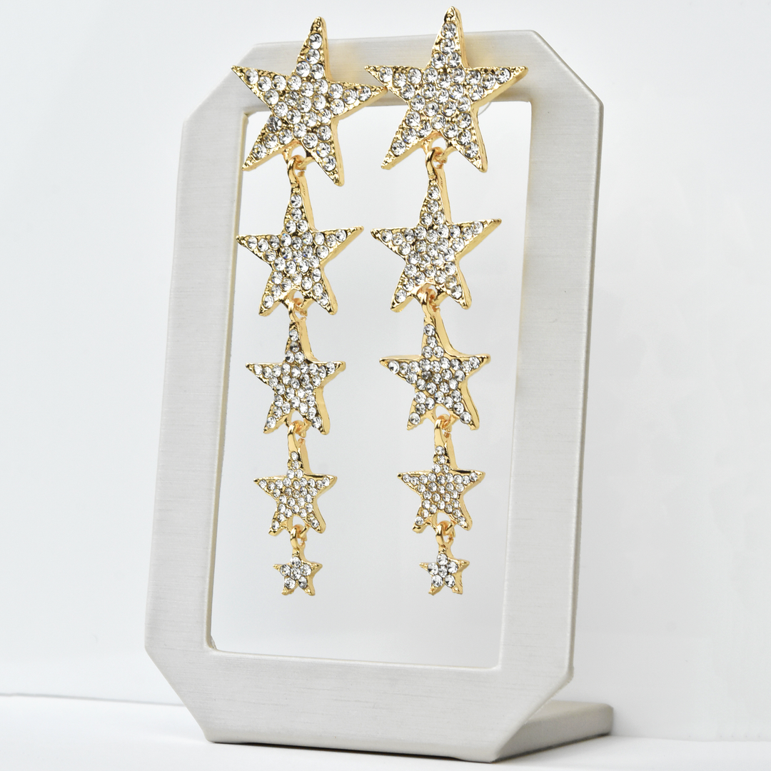 All Star Earrings - Goldmakers Fine Jewelry