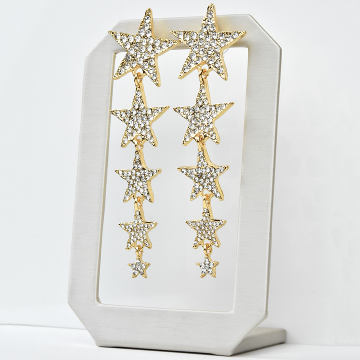 All Star Earrings - Goldmakers Fine Jewelry