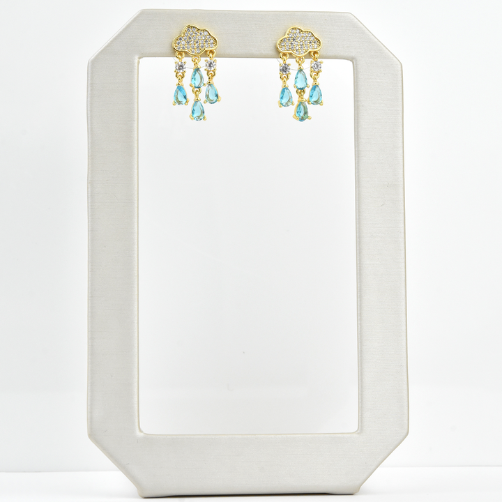 Raincloud Earrings - Goldmakers Fine Jewelry