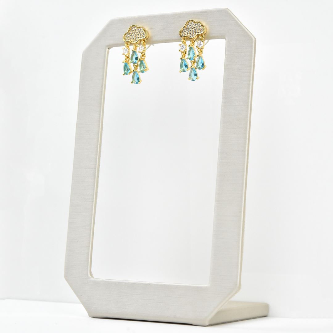Raincloud Earrings - Goldmakers Fine Jewelry