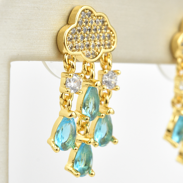 Raincloud Earrings - Goldmakers Fine Jewelry