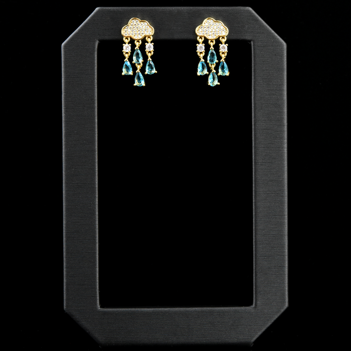 Raincloud Earrings - Goldmakers Fine Jewelry