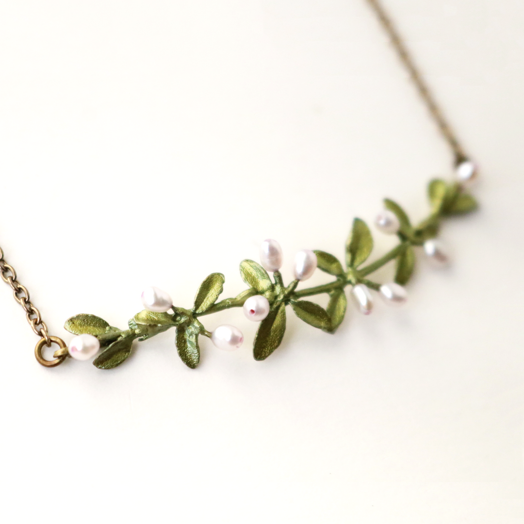 Flowering Thyme Necklace - Goldmakers Fine Jewelry