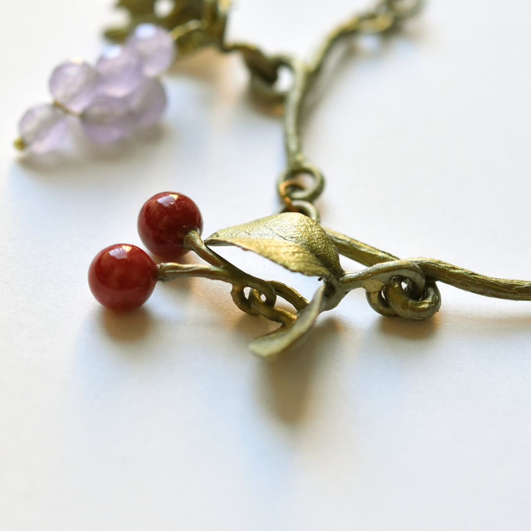 Fruit Charm Bracelet - Goldmakers Fine Jewelry