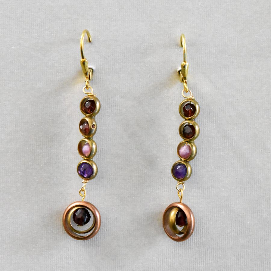 Garnet Drops - Goldmakers Fine Jewelry