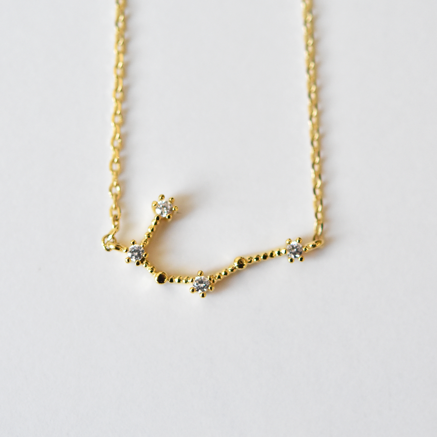 Gemini Constellation Necklace - Goldmakers Fine Jewelry