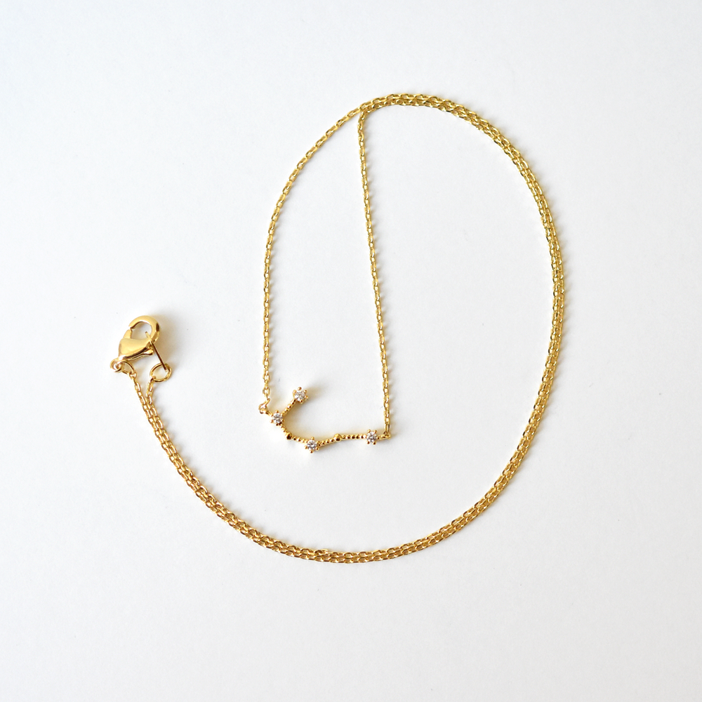 Gemini Constellation Necklace - Goldmakers Fine Jewelry