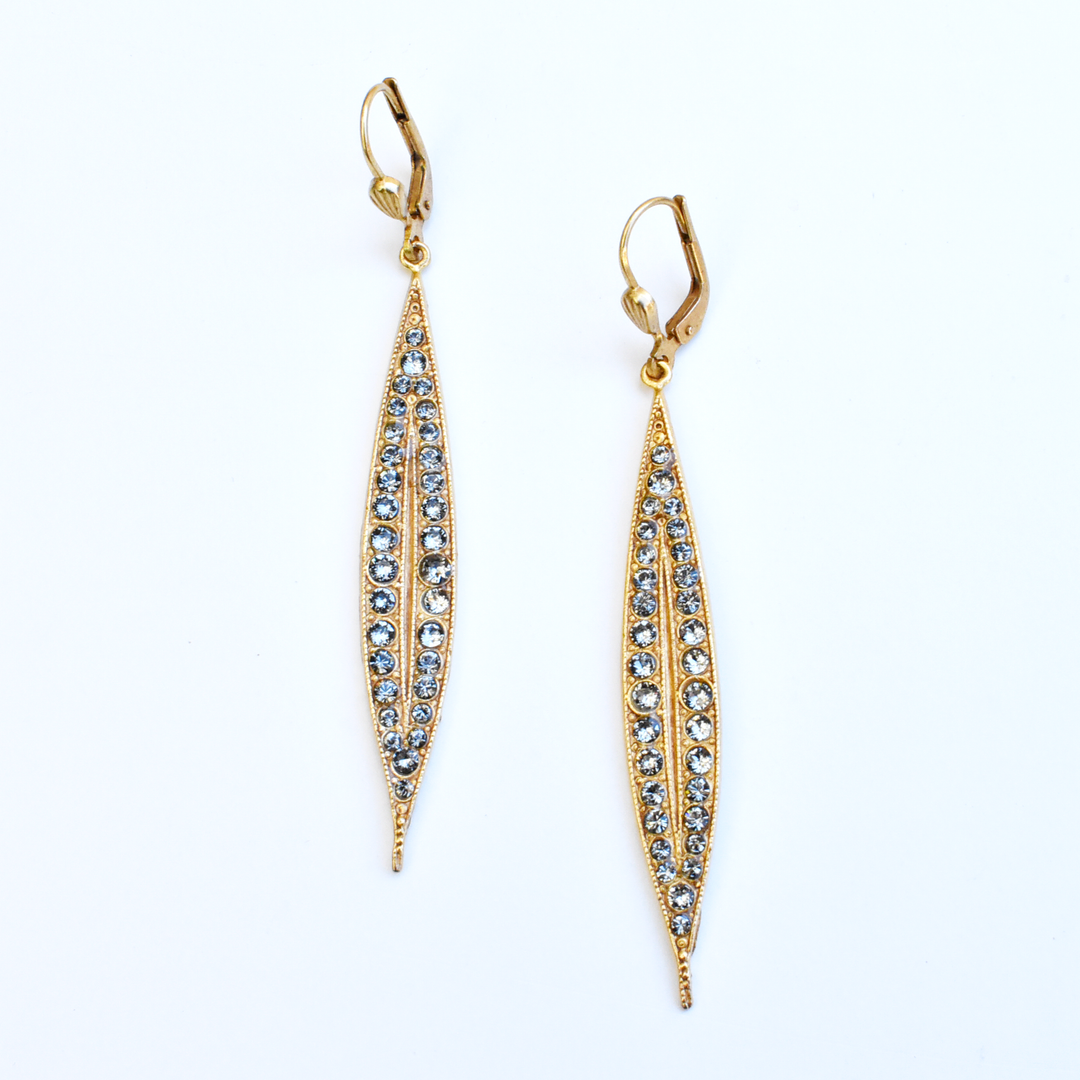 Gilded Peapod Earrings - Goldmakers Fine Jewelry