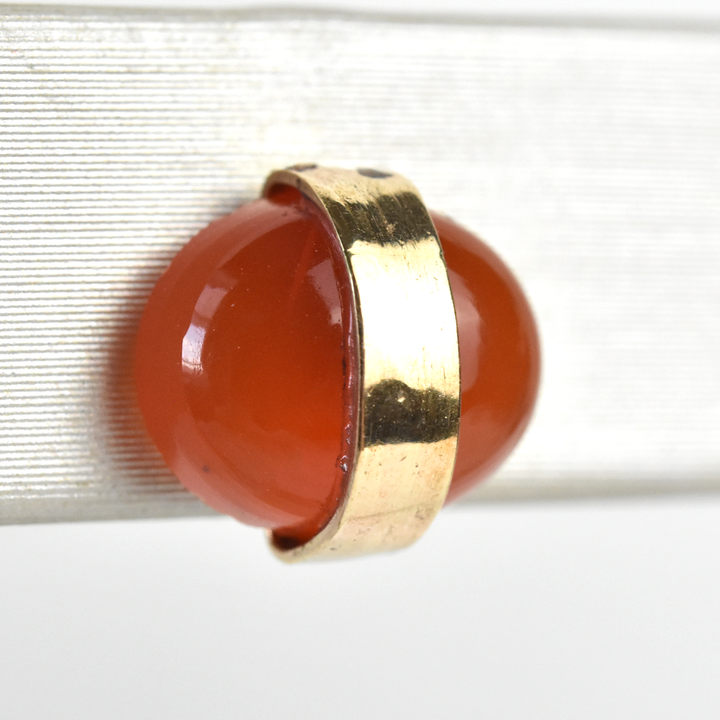 Carnelian Stud Earrings - Goldmakers Fine Jewelry