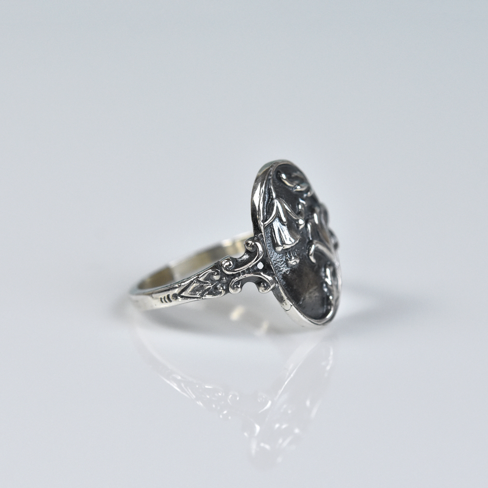Fuschia Ring in Sterling Silver - Goldmakers Fine Jewelry