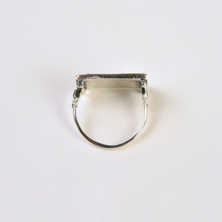 Lonely Little House Ring in Sterling Silver - Goldmakers Fine Jewelry
