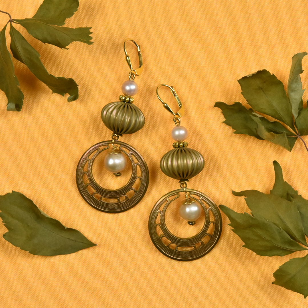 Brass 2025 statement earrings