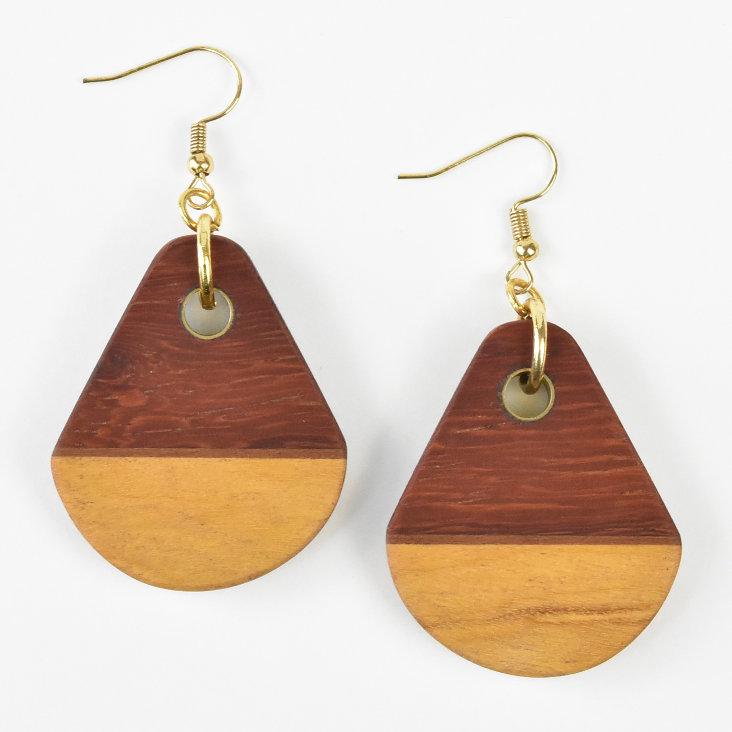Butterfly | Wood Earrings | Walnut and Oak – shopmoku