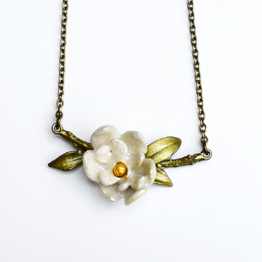 Blooming Magnolia Necklace - Goldmakers Fine Jewelry