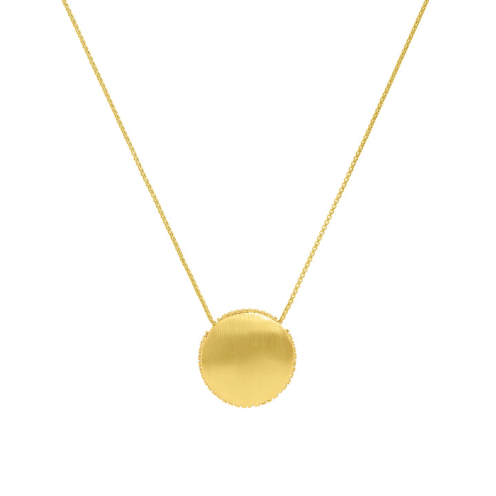 Petite Pave Pendant - Goldmakers Fine Jewelry