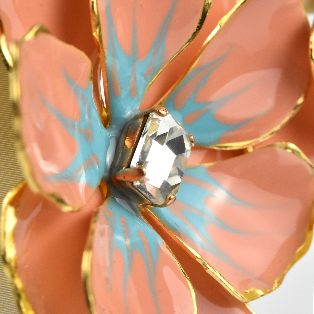Coral Jewel Box Earrings - Goldmakers Fine Jewelry