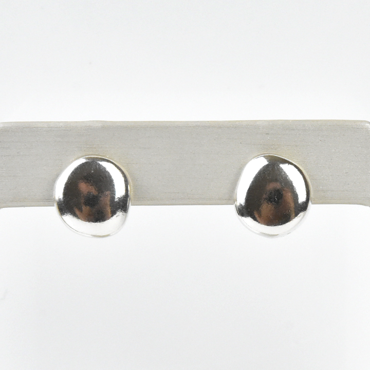 Pebble Stud Earrings - Goldmakers Fine Jewelry