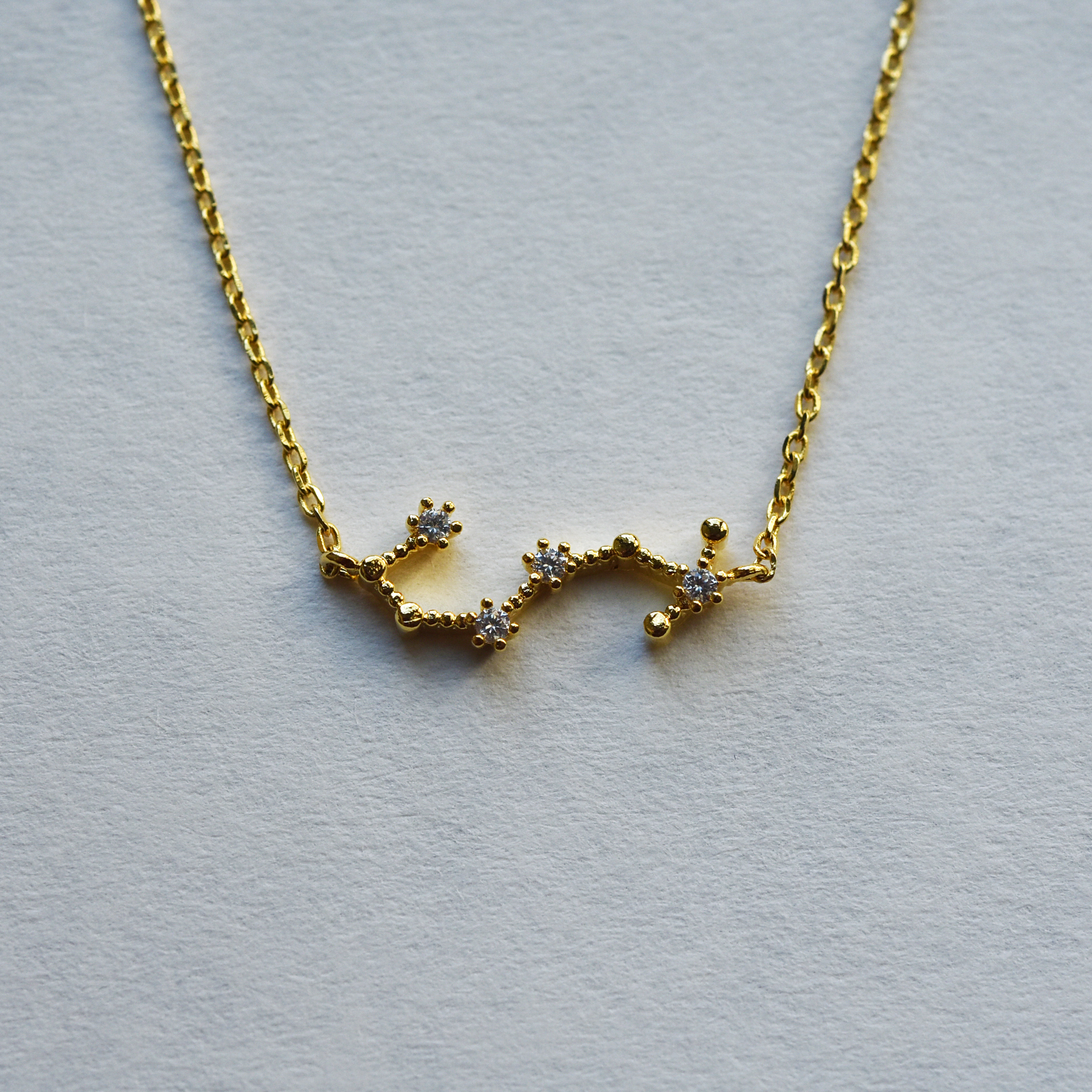 Brooke Gregson | Virgo 14k Gold Diamond Constellation Astrology Necklace at  Voiage Jewelry