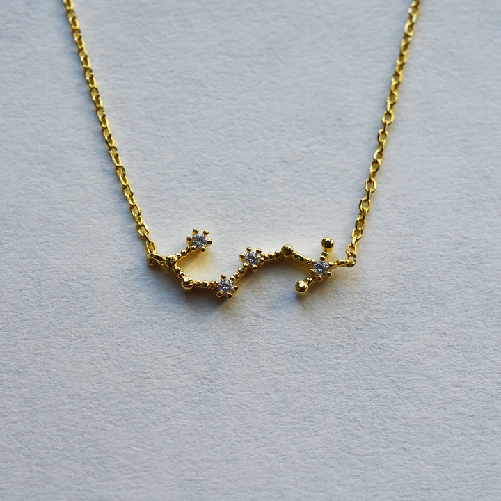 Scorpio Constellation Necklace - Goldmakers Fine Jewelry