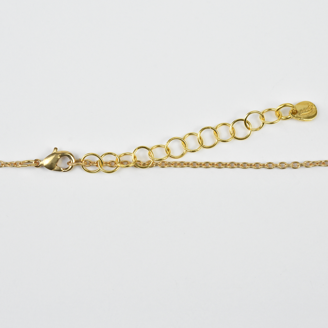 Glass Acorn Pendant Necklace - Goldmakers Fine Jewelry