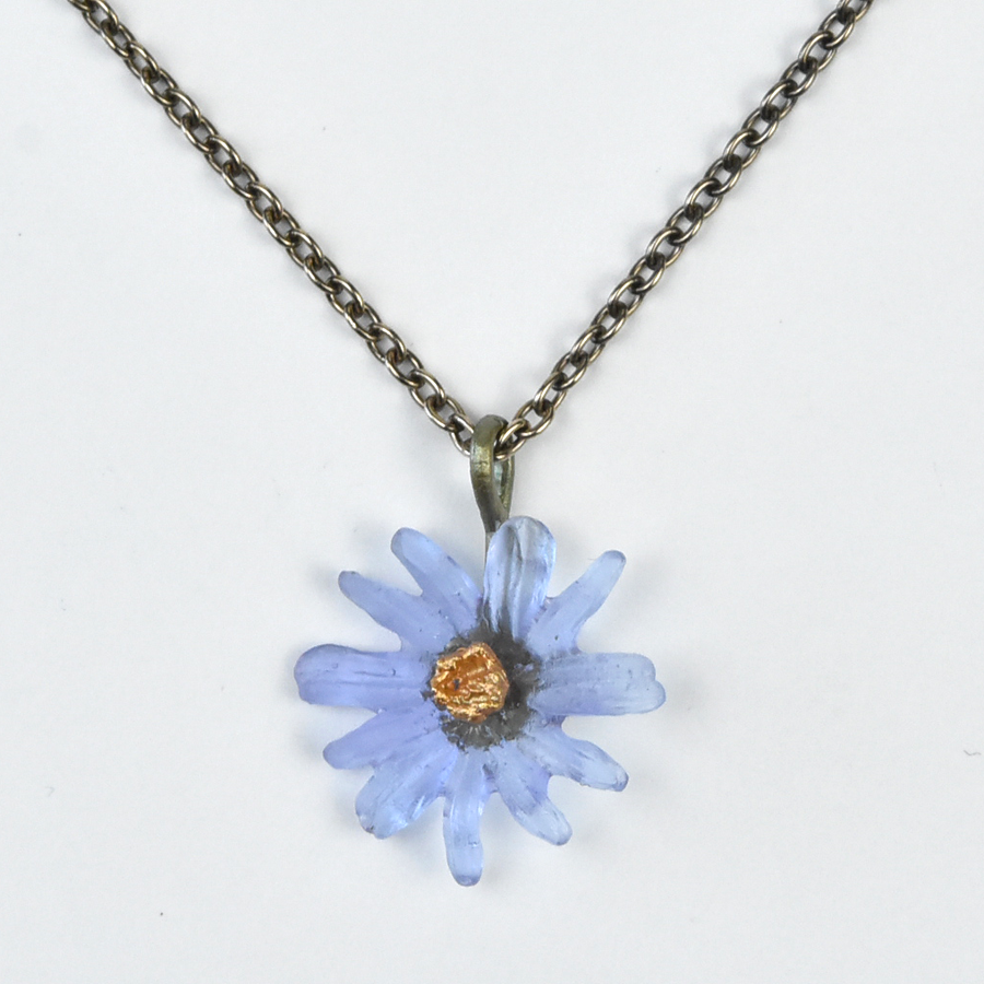 Simple Aster Necklace - Goldmakers Fine Jewelry